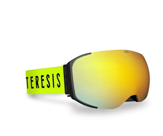 Gafas para esquí Hysteresis Freeride Dorado/Amarillo