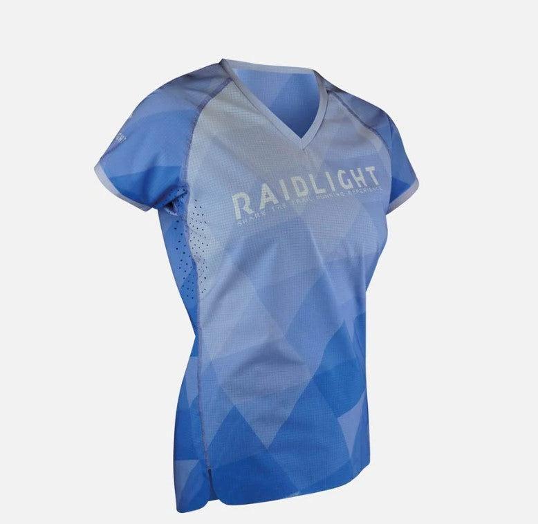Camiseta W Raidlight Ripstretch Eco Dry Azul