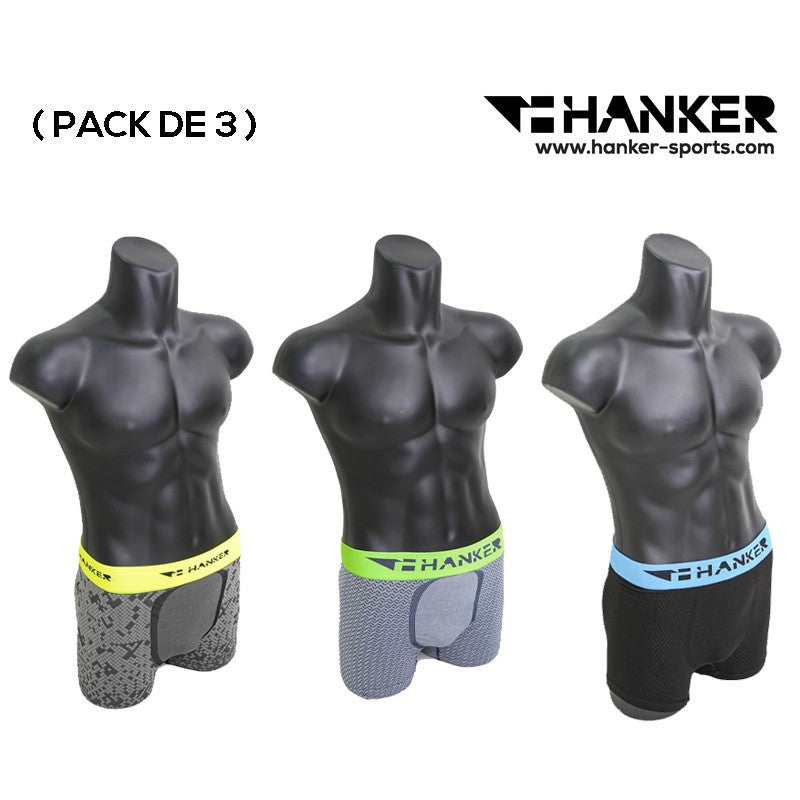 Pack de 3 Boxer Hanker Ligpa Surtido