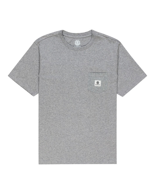 Camiseta Element Basic Pocket Grey Heather