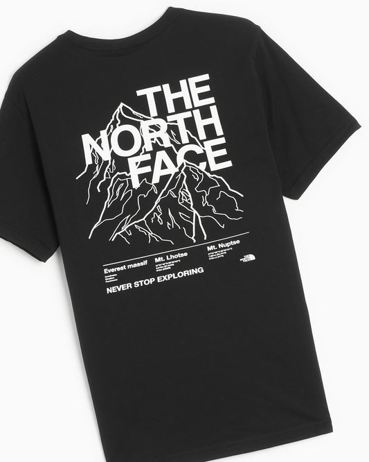 Camiseta The North Face s/s Mount Out Negro