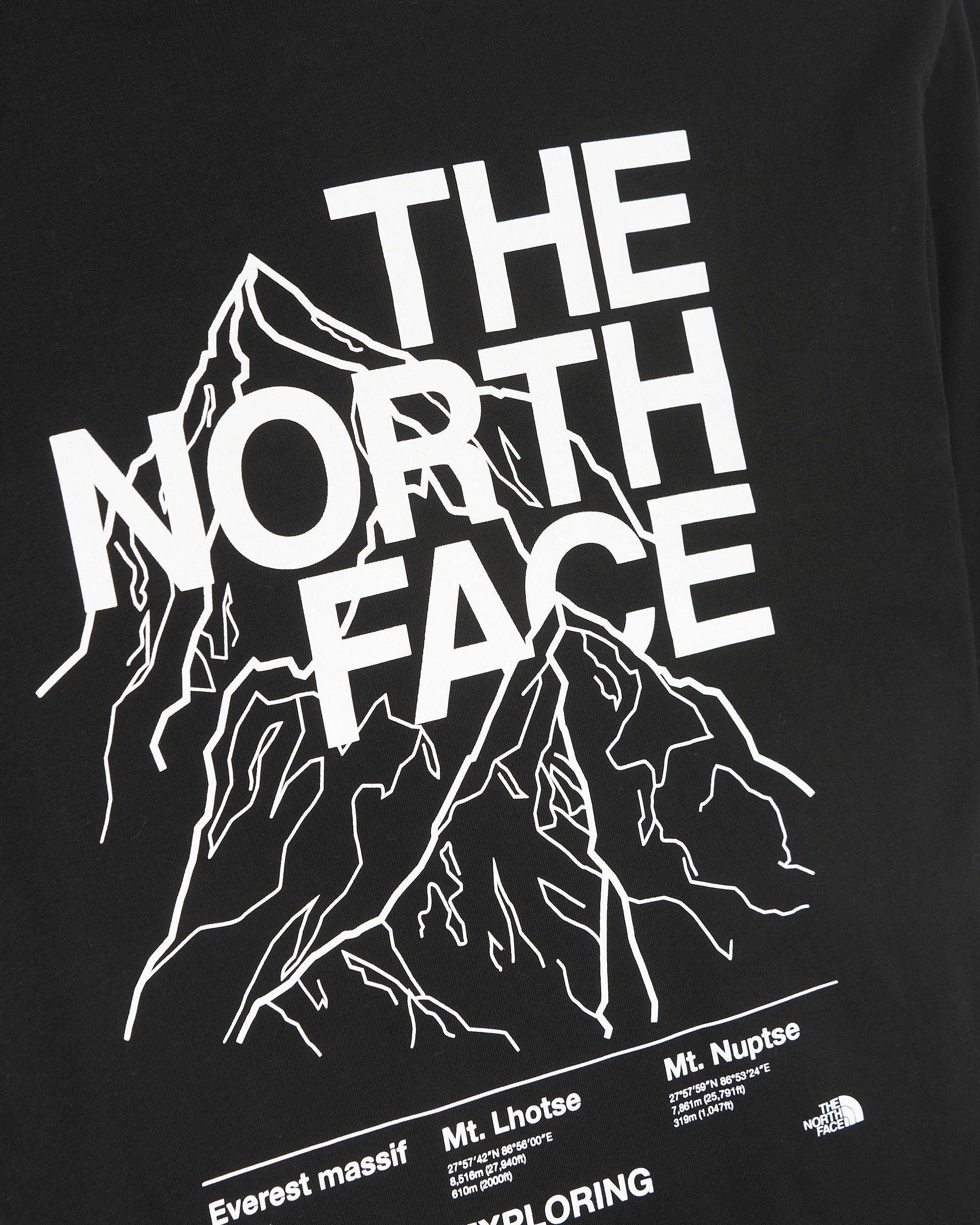 Camiseta The North Face s/s Mount Out Negro