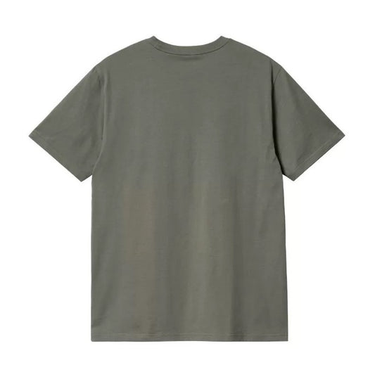 Camiseta Carhartt Pocket S/s Smoke Green