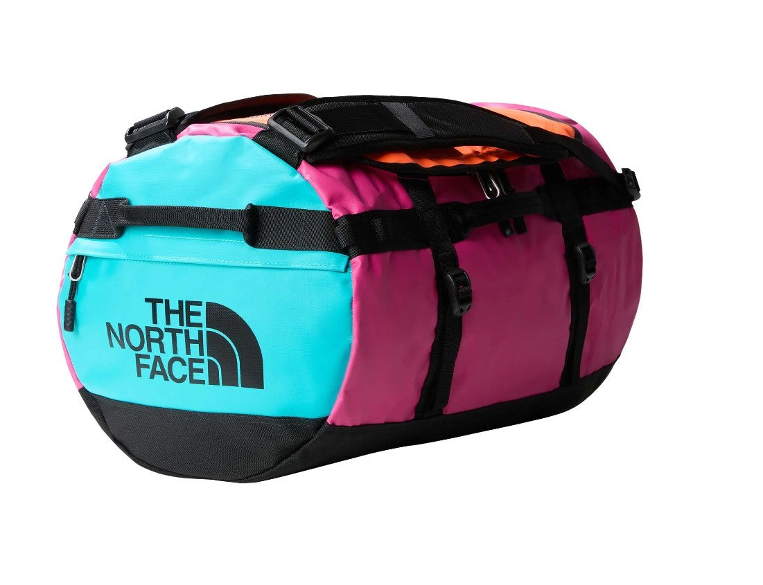 Bolsa The North Face Base Camp Duffel 50L Pink Apres Blue